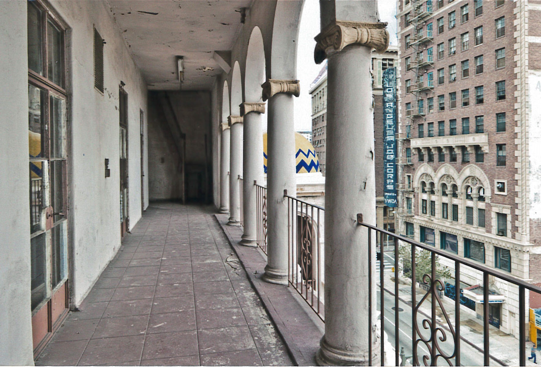 Fifth floor, east arcade